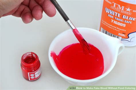 washable fake blood for clothes recipe|washable blood without food coloring.